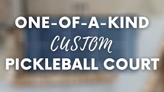 Amazing Custom Pickleball Court! (Full Build)