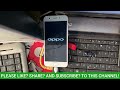 OPPO A37, A57, A83, A71, F1, F3 Hard Reset - Pattern Unlock ( by unlocktool 2023) Oppo