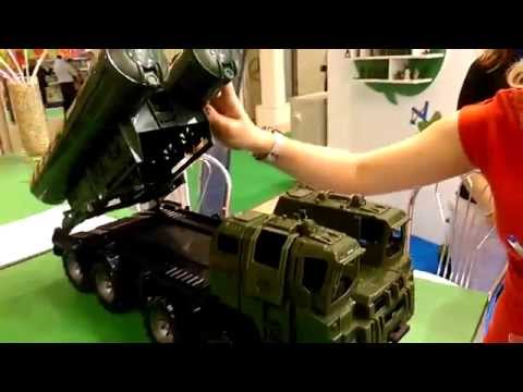 Игрушечный зенитный комплекс С-300 на шасси МАЗ