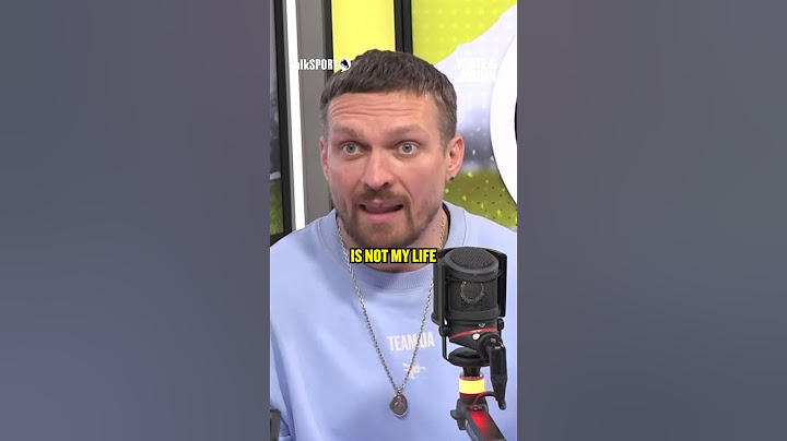 "Boxing Is Not My Life!' Usyk Is Unbothered By Dubois Pushing Him In Their Head-To-Head!