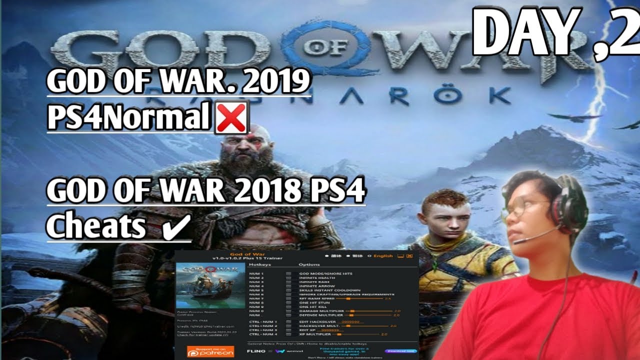 God Of War Ps4 Cheats Unsterblich 🔴[LIVE ] God Of War PS4 Cheats & Modes max to 99999 #SUBATHON DAY 2