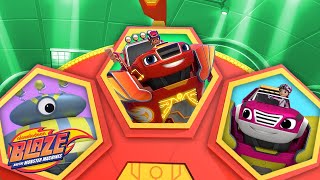 Spin the Robot Blaze Wheel #20 w/ Gabby & Watts!  | Blaze and the Monster Machines