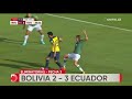 Bolivia (2)- Ecuador (3): la selección vuelve a caer de local por las eliminatorias