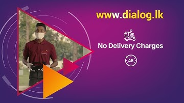 Order your Dialog Television Connection conveniently via Online
