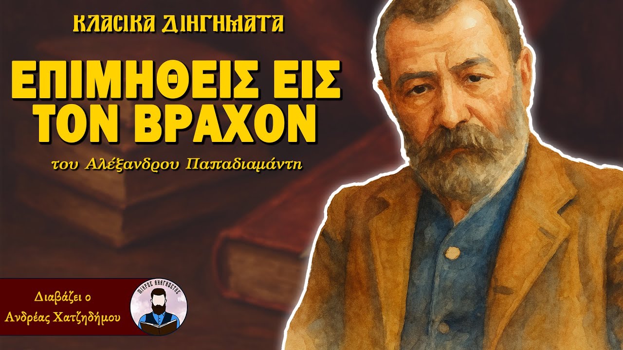 Επιμηθείς εις τον βράχον - Αλέξανδρος Παπαδιαμάντης | Ο Ανδρέας Διαβάζει Κλασικά Διηγήματα