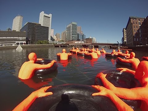 Art:Installation - SOS (Safety Orange Swimmers) - B-Roll Films
