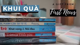 #60 Khui quà sách từ First News |Ny&#39;s Planet