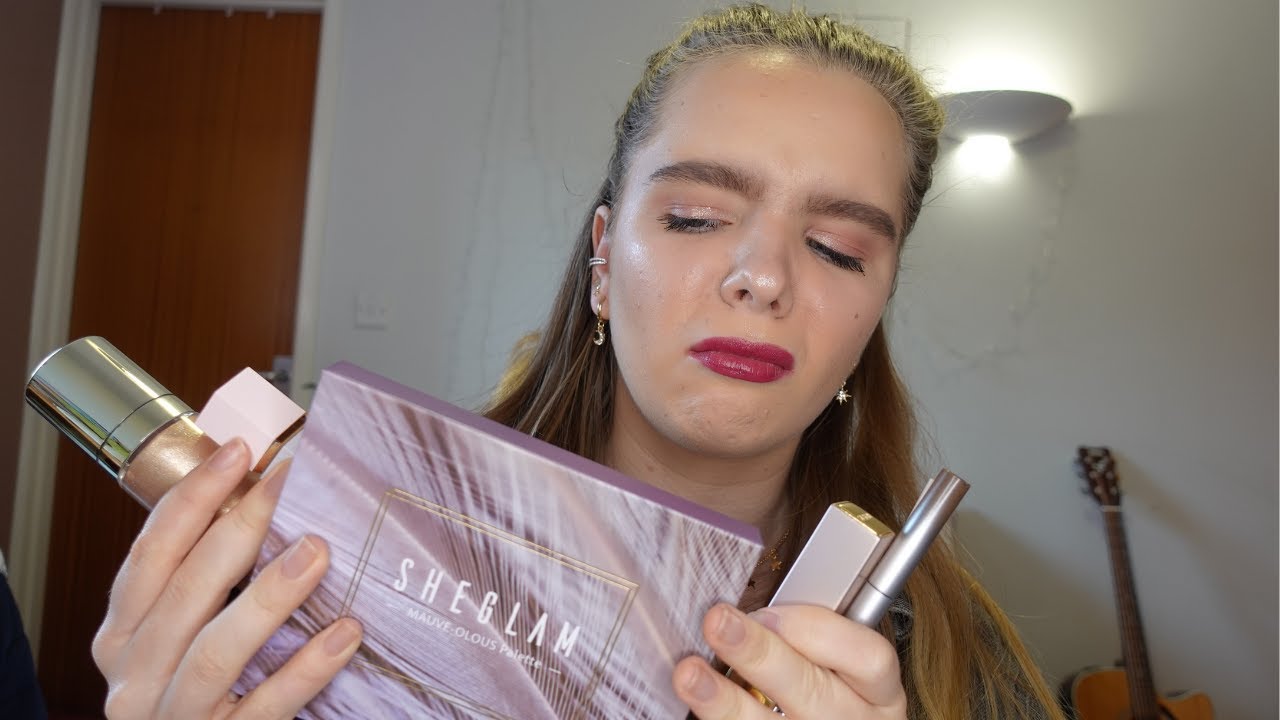 SHEGLAM - SCAM OR GLAM? | Shein Makeup Haul & First Impressions