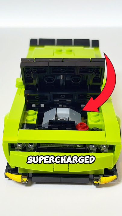 UPGRADING new LEGO speed champions hellcat | LEGO car mods #lego #cars #legoset #legospeedchampions