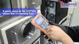 Agilent U1273AX Handheld Digital Multimeter Tested at -40 Degrees C