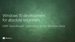 UWP 056 | UWP SoundBoard: Submitting to the Windows Store screenshot 2