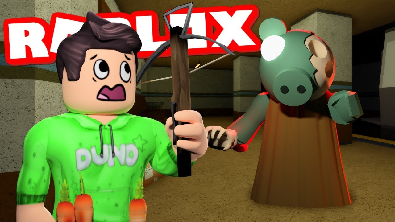 ZOMBIE GRETA GRIS JAGAR MIG I TUNNELBANAN I ROBLOX