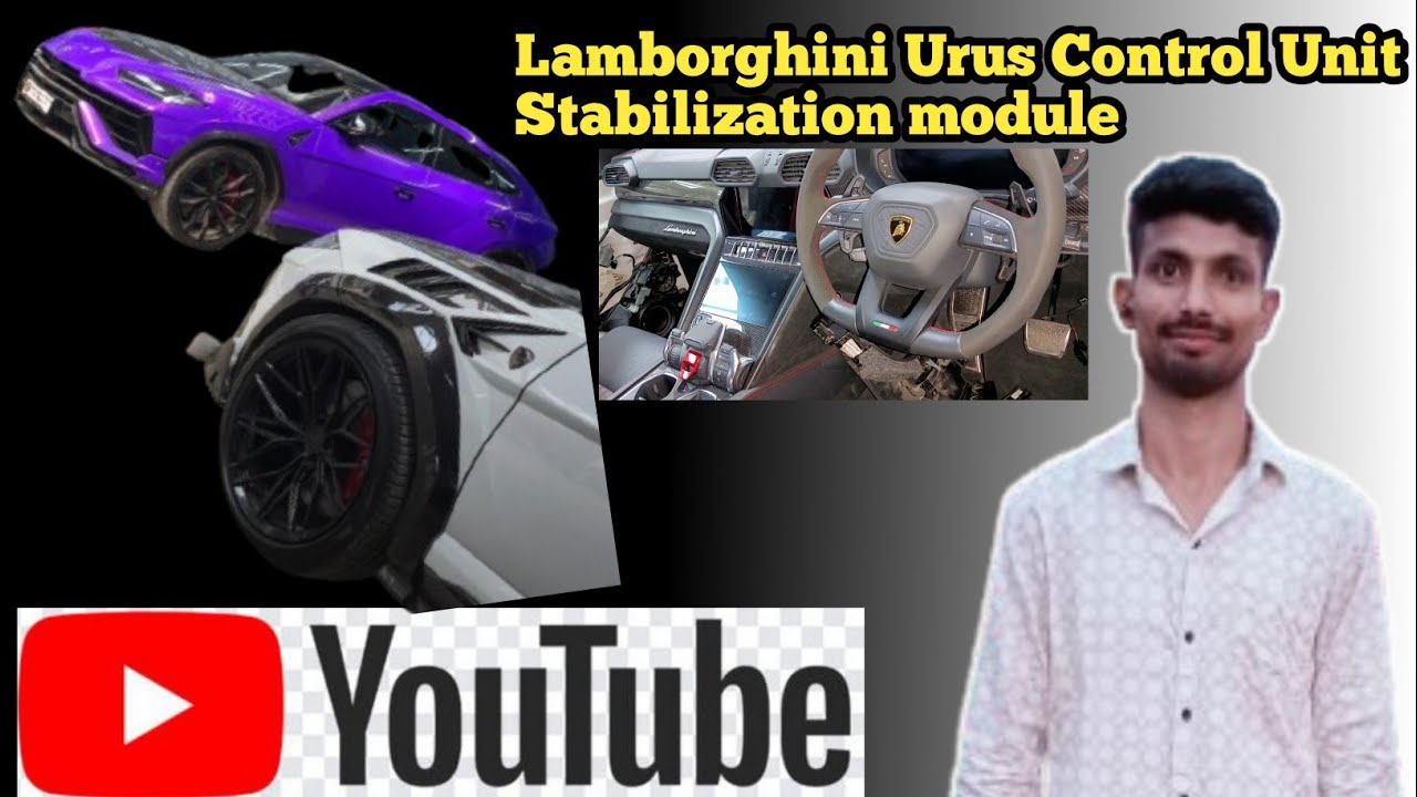 Lamborghini Urus Control Unit for Active Roll Stabilization  
