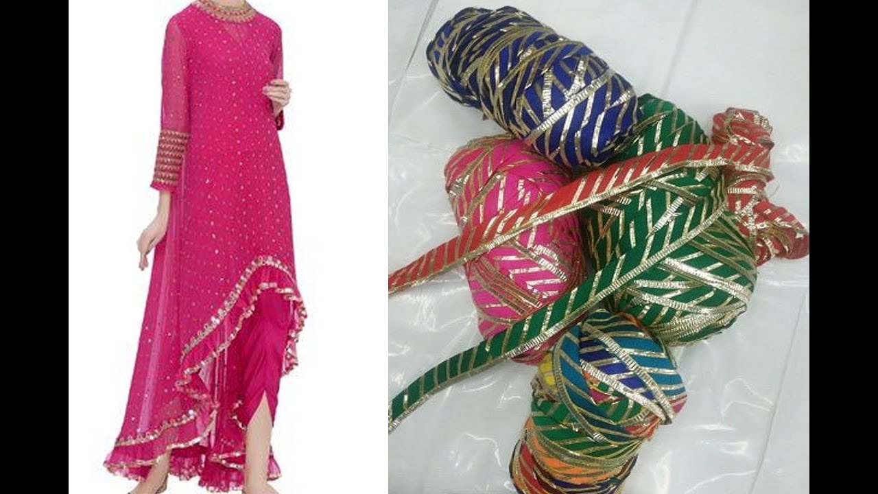 Gota Work Dress Designing 2020\\gota Design