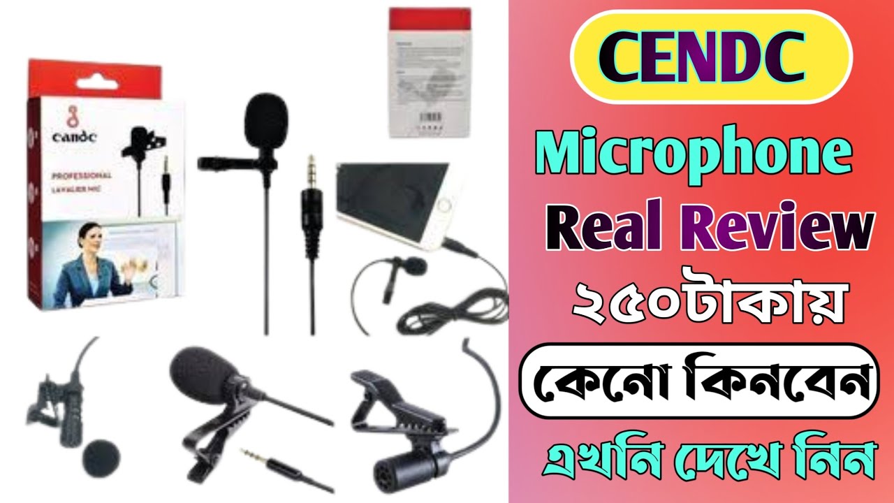 Microphone for YouTube Videos Low budget mic for high quality voice