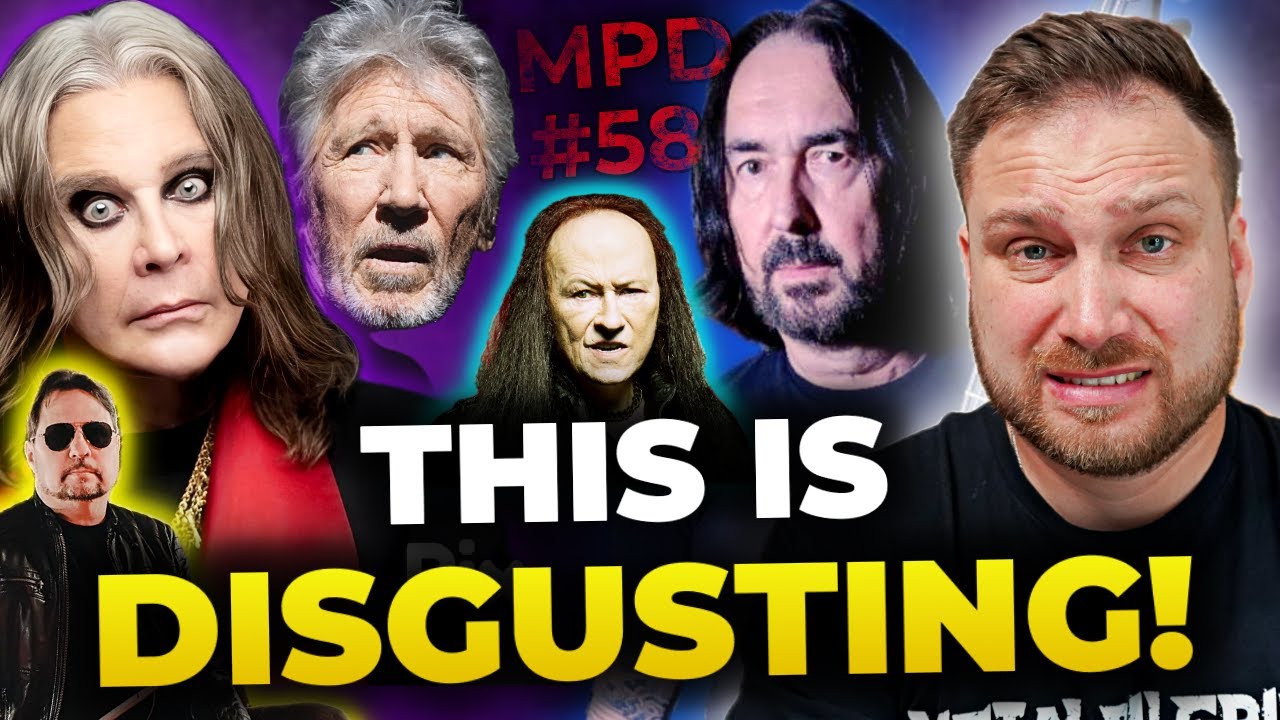 OZZY vs WATERS scandal 🤬 BRENT HINDS verdict, VENOM drama, CORONER, LOMBARDO & more | MPD58