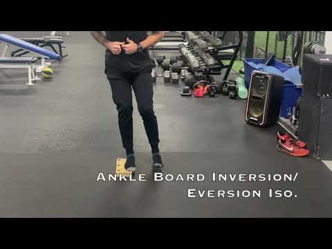 Ankle Board Inversion/Eversion Iso. l Ankle & Foot Strength l