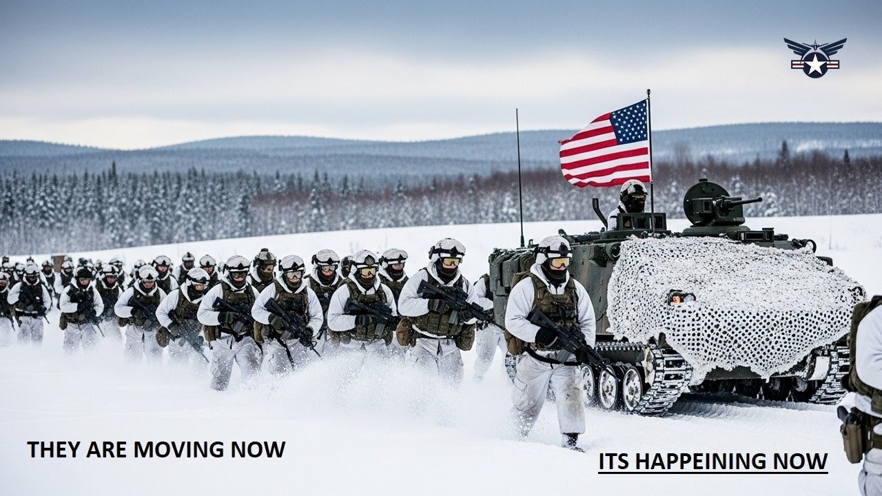US Takes Control of Greenland — Denmark on Edge as Arctic Troops Deploy