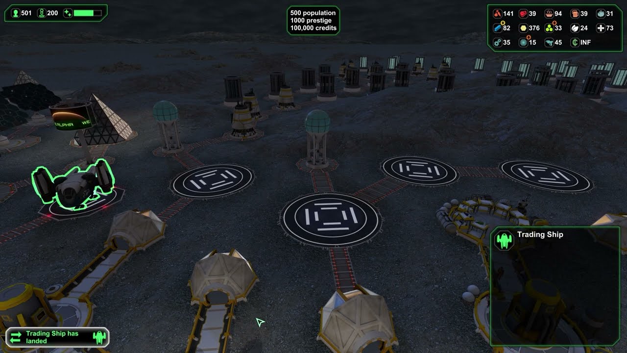 Planetbase Earth's Moon Challenge - Part 16 - Trade Port