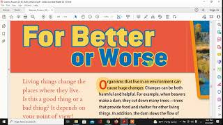 lesson 3 how do environmental changes affect organisms
