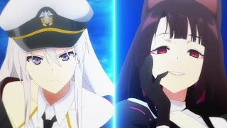 Azur Lane Eagle Union vs Sakura Empire