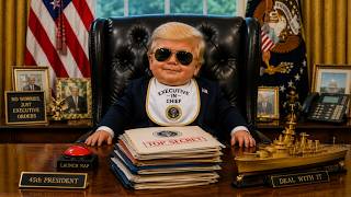 Baby Trump ROASTS the Oval Office Meeting!
