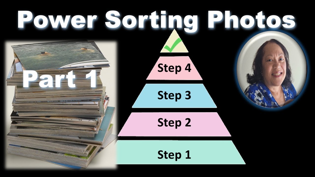 Preparing Photos for Scrapbook Albums  (Sorting Photos Series Part 1)