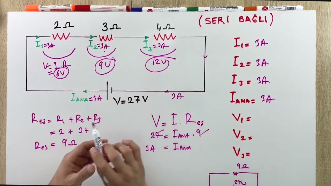 Elektrik Devreleri 1 -  2024 ( GARANTİLİ En güncel ve pratik çözümlerle )  #yazılıyahazırlık