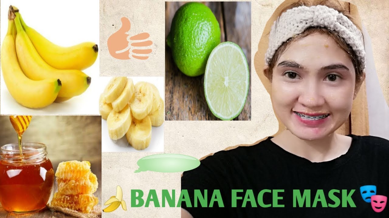 TIPID TIPS BANANA FACE MASK (anti aging, remove blemishes,dark spot