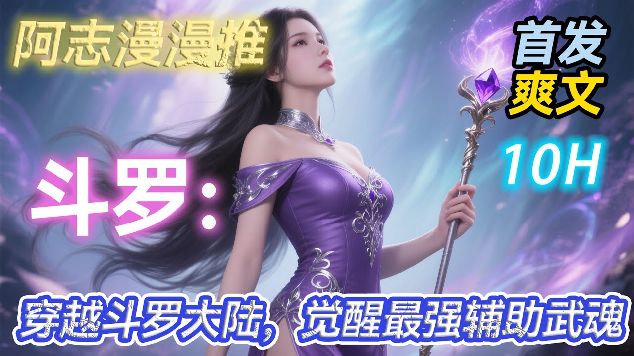 【10小时完结】《斗罗大陆：穿越斗罗大陆，觉醒最强辅助武魂  》