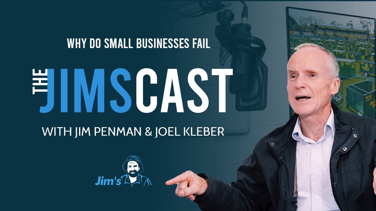 Why Do Small Businesses Fail? Jim Penman CEO of Jim's Group tells Joel Kleber why they do.