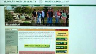 Slippery Rock University s Transfer Financial Aid Instructions