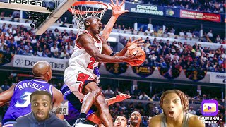 21 MINS OF RARE JORDAN CLIPS!! Ki \& Jdot Reacts to Michael Jordan Non NBA\/NCAA Super Rare Plays