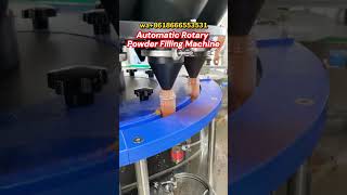 Automatic Rotary Powder Filling Machine,High Speed Rotary Powder Filling Machine.#machine