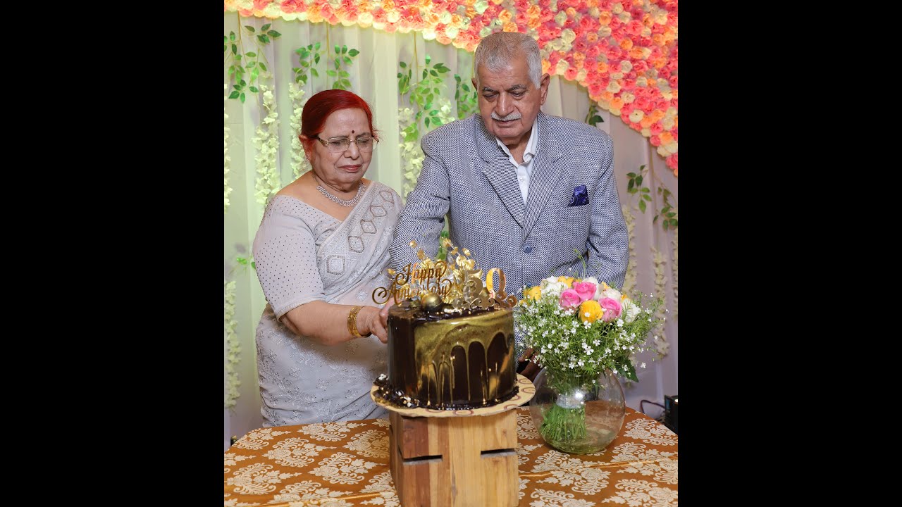 SHYAMSUNDER & SHASHI BALA SETHI - GOLDEN ANNIVERSARY