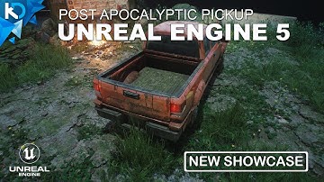 Post Apocalyptic Pickup - Unreal Engine 5 #GameDev #UE5