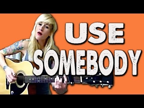 USE SOMEBODY (Kings Of Leon) cover by Sarah Blackw...