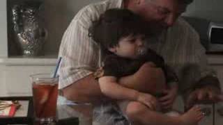 Bishop get's tickled by Papaw James