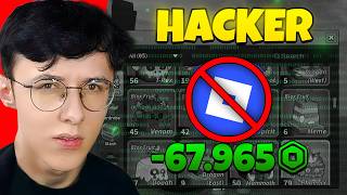 Je me suis fait HACKER sur ROBLOX ... (-67.965robux)