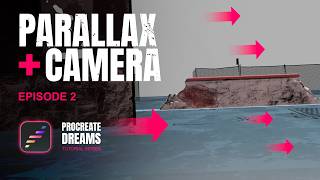 Parallax Effect + Camera Movement | Procreate Dreams Series