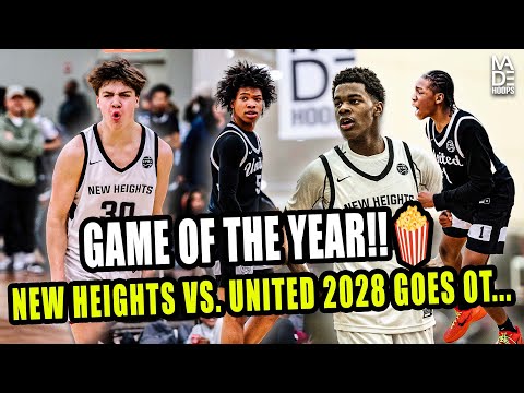 GAME OF THE YEAR: New Heights vs Team United 2028 OT Thriller 🍿🔥