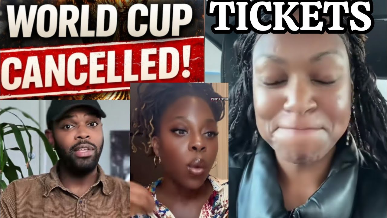Реакция афроамериканцев на отмену билетов на чемпионат мира по футболу… Интернет взрывается
