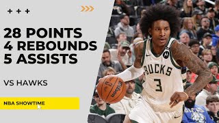 Kevin Porter Jr. 28 Points, 5 Assists, 4 Rebs vs Hawks - Mar 30, 2025
