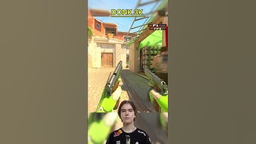 DONK 3K VS MONGOLZ on PISTOL ROUND #donk #csgo #teamspirit #cs2