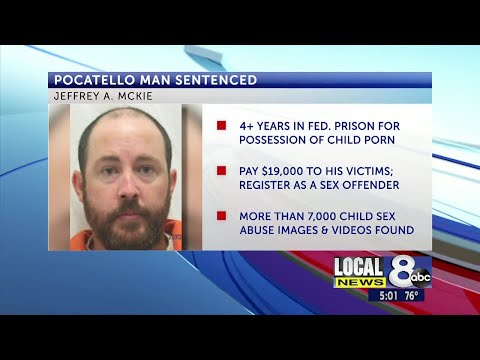 Pocatello Man Sentenced For Possessing Child Pornography