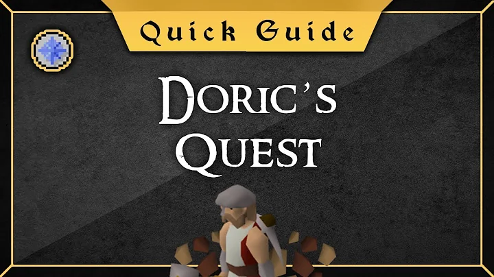 [Quick Guide] Doric's quest