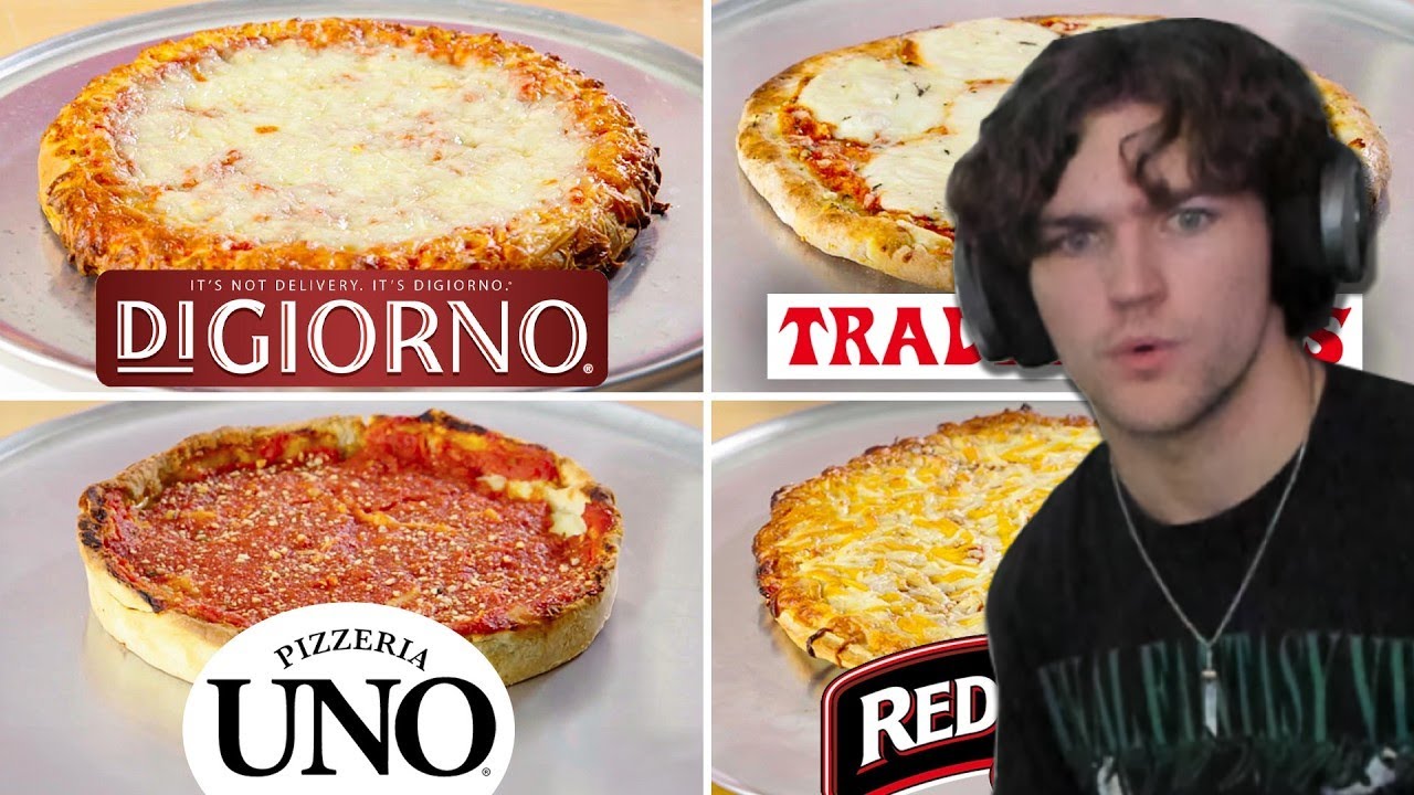 Профессиональные повара дегустируют каждую замороженную пиццу вслепую | NIGHTALIZE REACTS