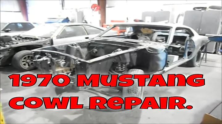 Mustang Cowl repair on a 1970 fastback part 1.