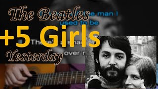 (+5 Girls) Yesterday - The Beatles - Karaoke