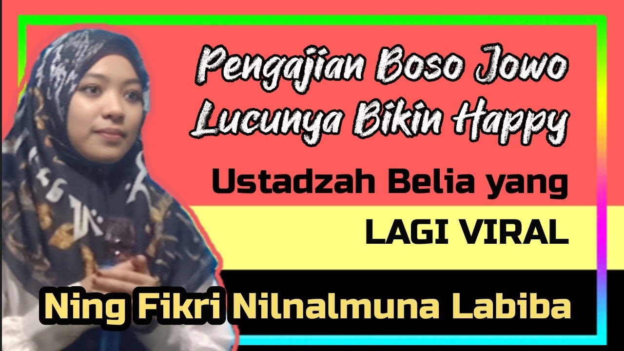 Pengajian Lucu Ustadzah Belia Yang Lagi VIRAL Ning Fikri Nilnal Muna Remaja Kondang asli Magelang